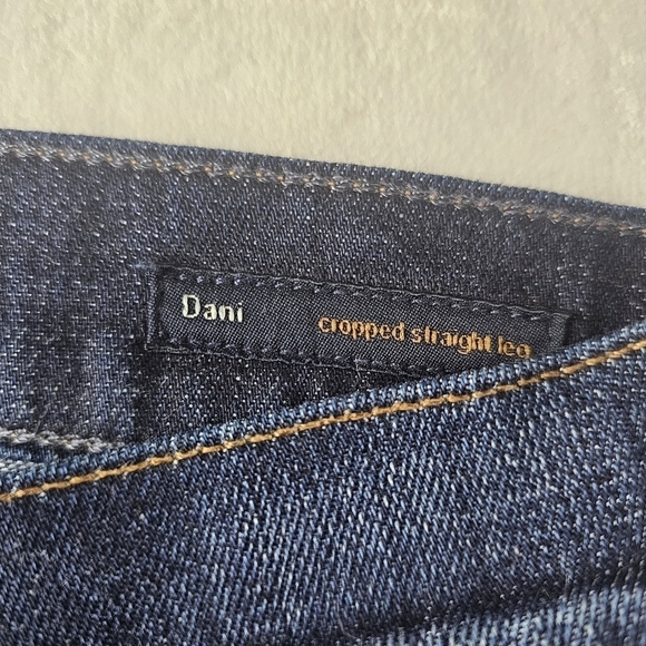 Citizens of humanity jeans womens 28 cropped straight leg dark blue - Picture 10 of 13